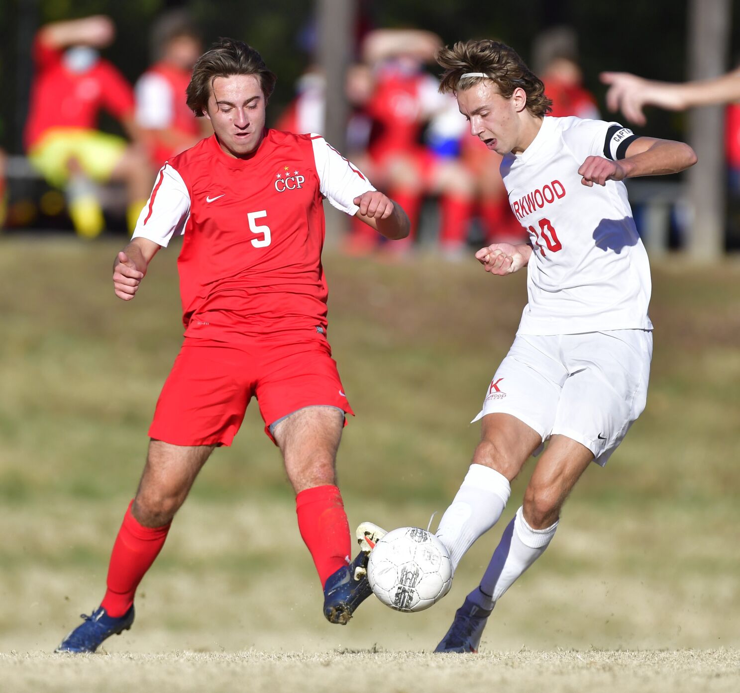 Chamninade vs Kirkwood soccer playoff game